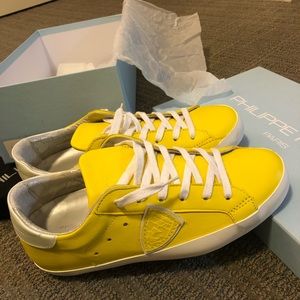 Philippe Model Classic low top sneaker lemon
